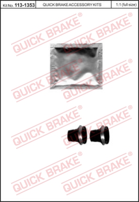 Zestaw naprawczy zacisk hamulcowy QUICK BRAKE 113-1353