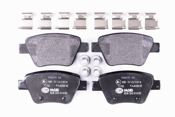Klocki hamulcowe HELLA 8DB 355 014-021