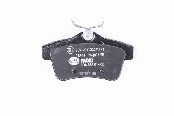 Klocki hamulcowe HELLA 8DB 355 014-531
