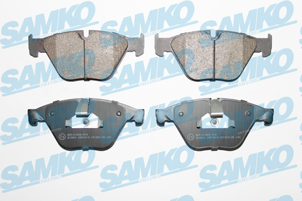 Klocki hamulcowe SAMKO 5SP1619