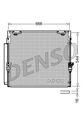 Skraplacz klimatyzacji DENSO DCN50036