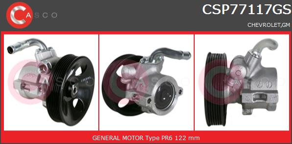 Pompa wspomagania CASCO CSP77117GS
