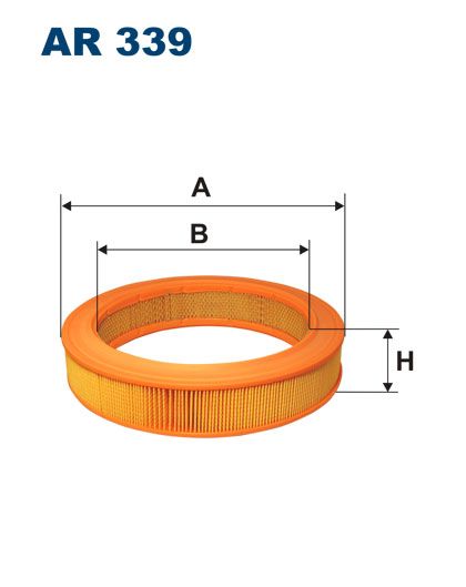 Filtr powietrza FILTRON AR339