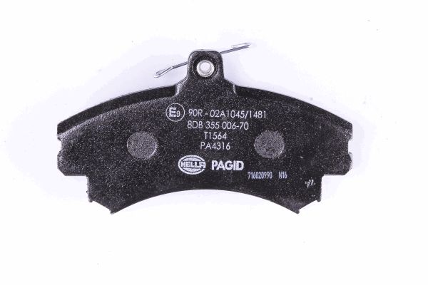 Klocki hamulcowe HELLA 8DB 355 006-701