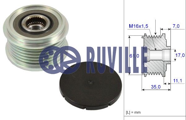 Sprzęgło alternatora RUVILLE 55720