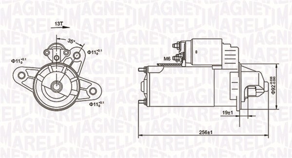 Rozrusznik MAGNETI MARELLI 063720977010