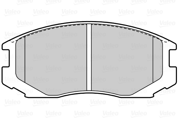 Klocki hamulcowe VALEO 302212
