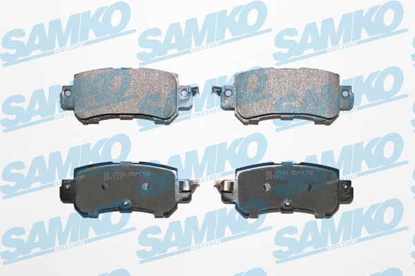 Klocki hamulcowe SAMKO 5SP1756