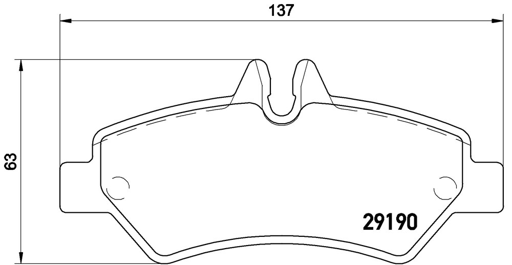 Klocki hamulcowe BREMBO P 50 084