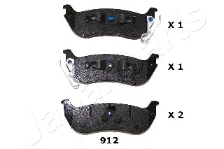 Klocki hamulcowe JAPANPARTS PP-912AF