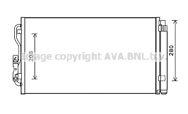 Skraplacz klimatyzacji AVA QUALITY COOLING BWA5434D