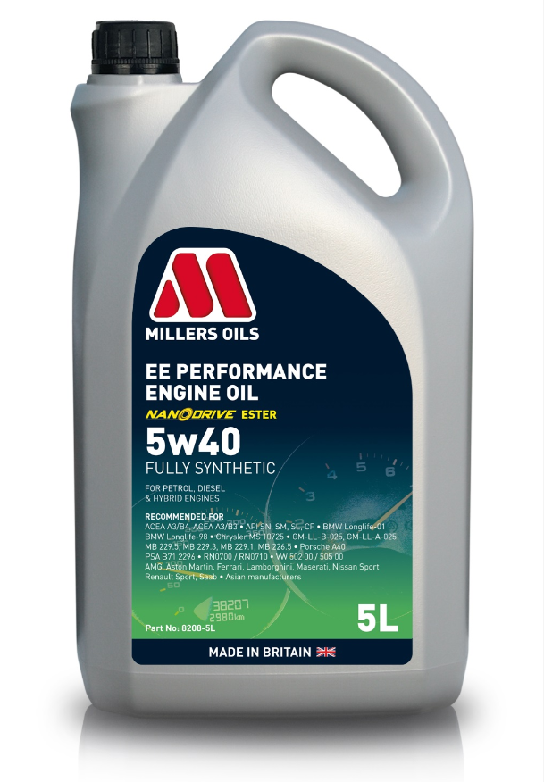 Olej silnikowy Millers Oils EE Performance 5l 5W40