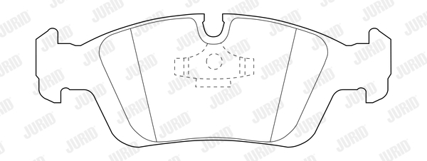 Klocki hamulcowe JURID 573710J
