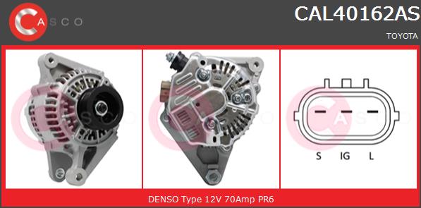 Alternator CASCO CAL40162AS