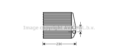 Nagrzewnica AVA QUALITY COOLING OLA6355