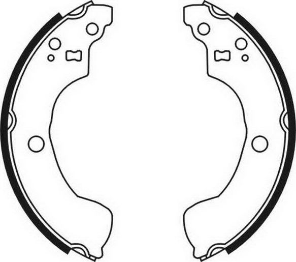 Szczęki hamulcowe ABE C01051ABE