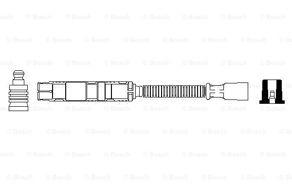 Przewód zapłonowy BOSCH 0 356 912 954