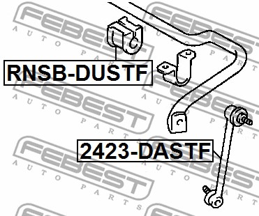 Łącznik stabilizatora FEBEST 2423-DASTF
