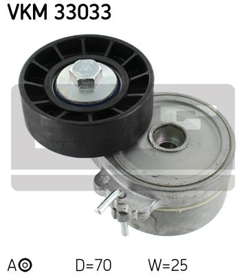 Rolka napinacza paska osprzętu SKF VKM 33033