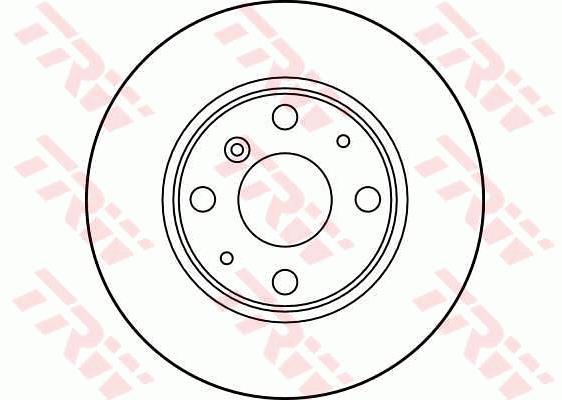 Tarcza hamulcowa TRW DF3114