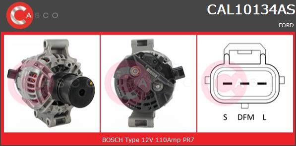 Alternator CASCO CAL10134AS