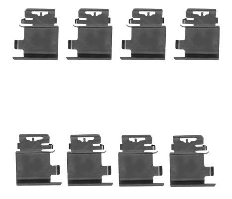 Zestaw akcesoriów montażowych  klocków hamulcowych TEXTAR 82539301