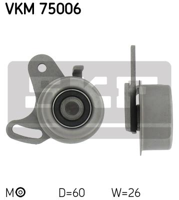 Rolka napinacza paska rozrządu SKF VKM 75006