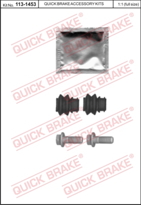 Zestaw naprawczy zacisk hamulcowy QUICK BRAKE 113-1453