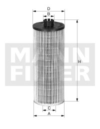 Filtr oleju MANN-FILTER H 11 006 z