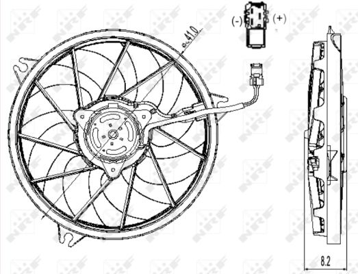 Wentylator NRF 47323