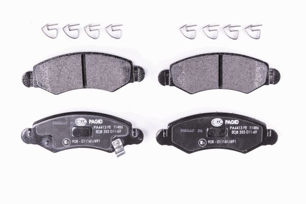 Klocki hamulcowe HELLA 8DB 355 011-691