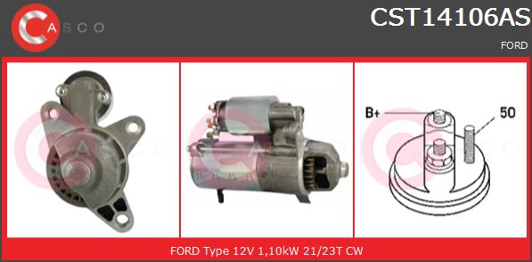 Rozrusznik CASCO CST14106AS