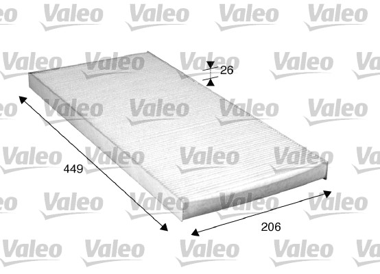 Filtr kabinowy VALEO 716028