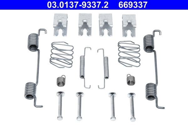 Zestaw montażowy szczęk hamulcowych ATE 03.0137-9337.2
