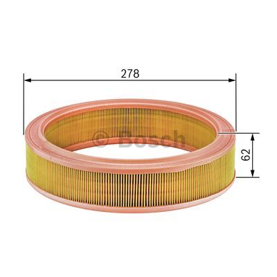 Filtr powietrza BOSCH 1 457 433 540