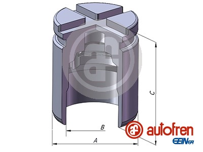 Tłoczek zacisku hamulcowego AUTOFREN SEINSA D025529