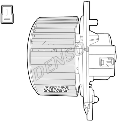 Wentylator wnętrza DENSO DEA12004