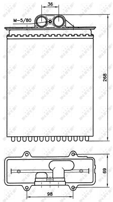 Nagrzewnica NRF 58255