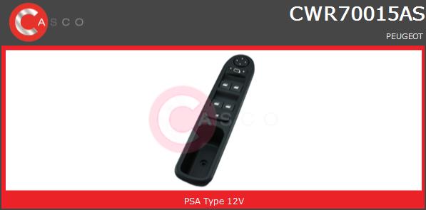 Przełącznik podnośnika szyby CASCO CWR70015AS