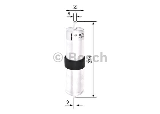 Filtr paliwa BOSCH 0 450 906 462