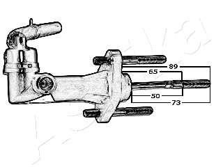 Pompa sprzęgła ASHIKA 95-K0-018