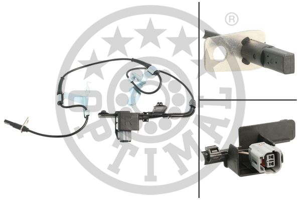 Czujnik ABS OPTIMAL 06-S758