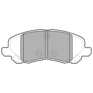 Klocki hamulcowe DELPHI LP2038