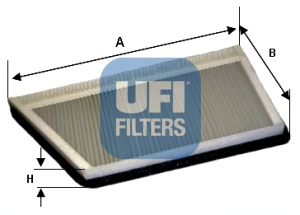 Filtr kabinowy UFI 54.194.00
