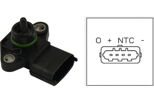 Czujnik ciśnienia w kolektorze ssącym KAVO PARTS EMS-3006