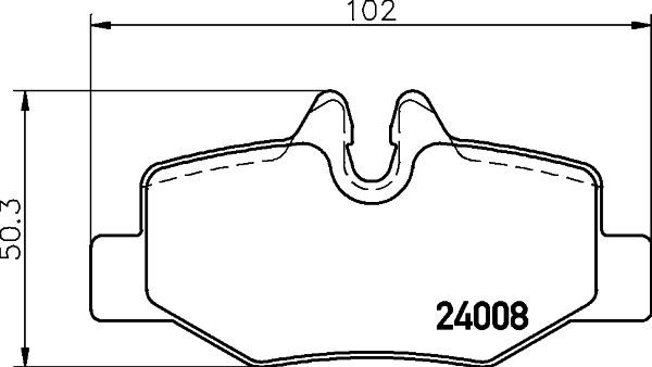 Klocki hamulcowe HELLA PAGID 8DB 355 010-661