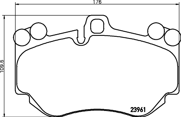 Klocki hamulcowe HELLA PAGID 8DB 355 011-011
