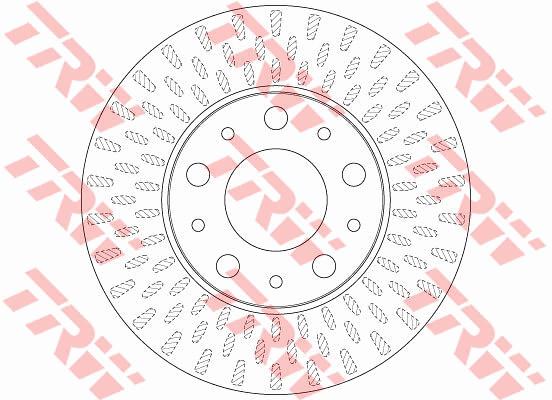 Tarcza hamulcowa TRW DF4771S