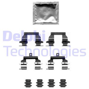 Zestaw akcesoriów montażowych  klocków hamulcowych DELPHI LX0678