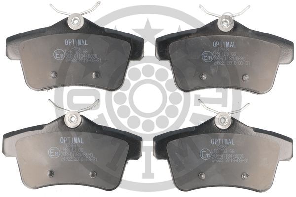 Klocki hamulcowe OPTIMAL BP-12468